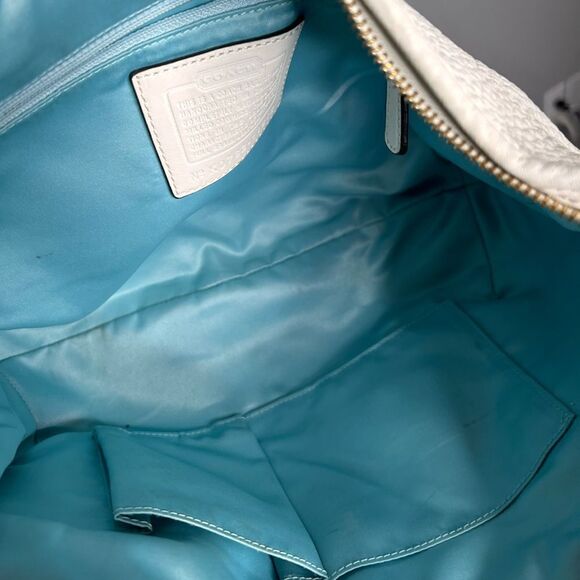 Coach Pebbled Leather Scout Hobo Bag - Picture 7 of 7